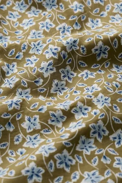 Seasalt Cornwall Dresses<3/4 True Letter Dress Naive Carving Fern Moss