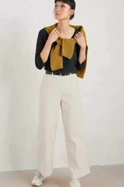 Seasalt Cornwall Tops<Alighting 3/4 Sleeve V-Neck Jersey Top