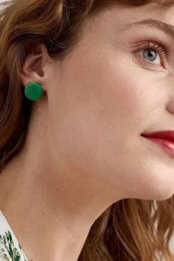 Seasalt Cornwall Jewellery<Ballowall Circle Stud Earrings Island