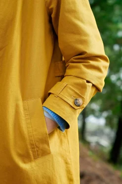 Seasalt Cornwall Coats & Jackets<Boscastle Organic Cotton Mac Dark Dijon