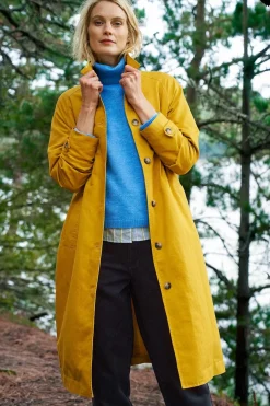 Seasalt Cornwall Coats & Jackets<Boscastle Organic Cotton Mac Dark Dijon