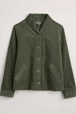 Seasalt Cornwall Coats & Jackets<Brightwork Cut Cord Jacket Evergreen
