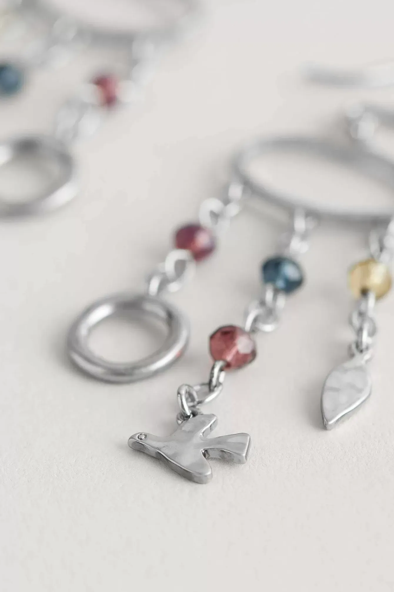 Seasalt Cornwall Jewellery<Chy Silver Tone Charm Earrings Pictoral Grain Mix