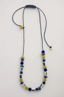 Seasalt Cornwall Jewellery<Collan Beaded Necklace Agapanthus Mix