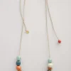 Seasalt Cornwall Jewellery<Conifer Ceramic Bead Necklace Buttercup Mix