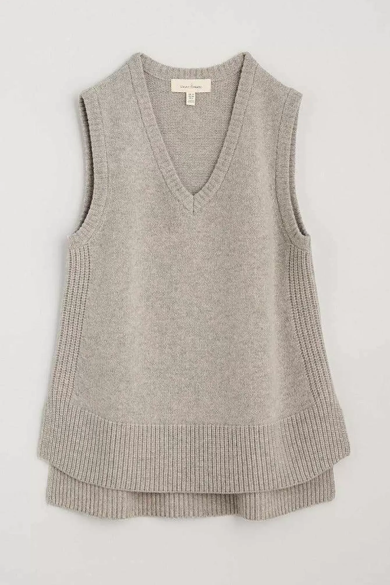 Seasalt Cornwall Knitwear<Coupling V-Neck Vest Aran