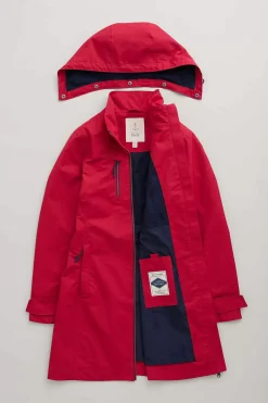 Seasalt Cornwall Coats & Jackets<Coverack Waterproof Coat Sedum