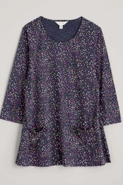 Seasalt Cornwall Tops<Drawing Book Swing Top Dotted Paint Crocus