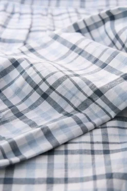 Seasalt Cornwall Tops<Ebb Tide Check Shirt Clover Blue Fog