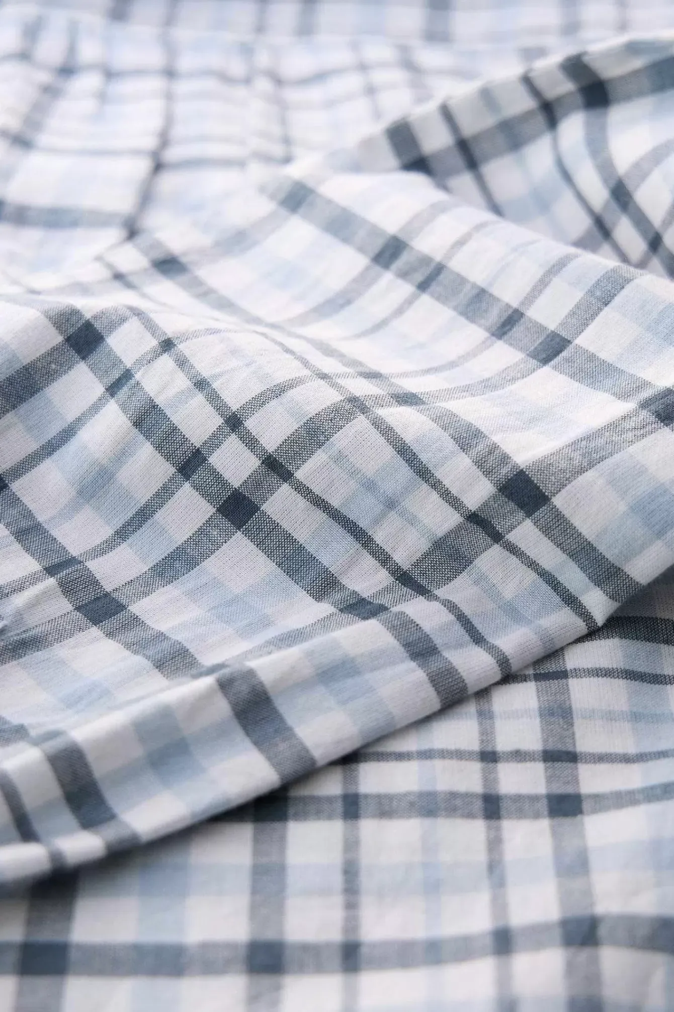 Seasalt Cornwall Tops<Ebb Tide Check Shirt Clover Blue Fog