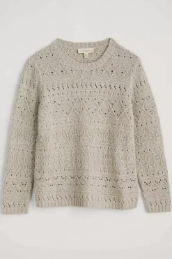 Seasalt Cornwall Knitwear<Feock Merino Blend Jumper Aran
