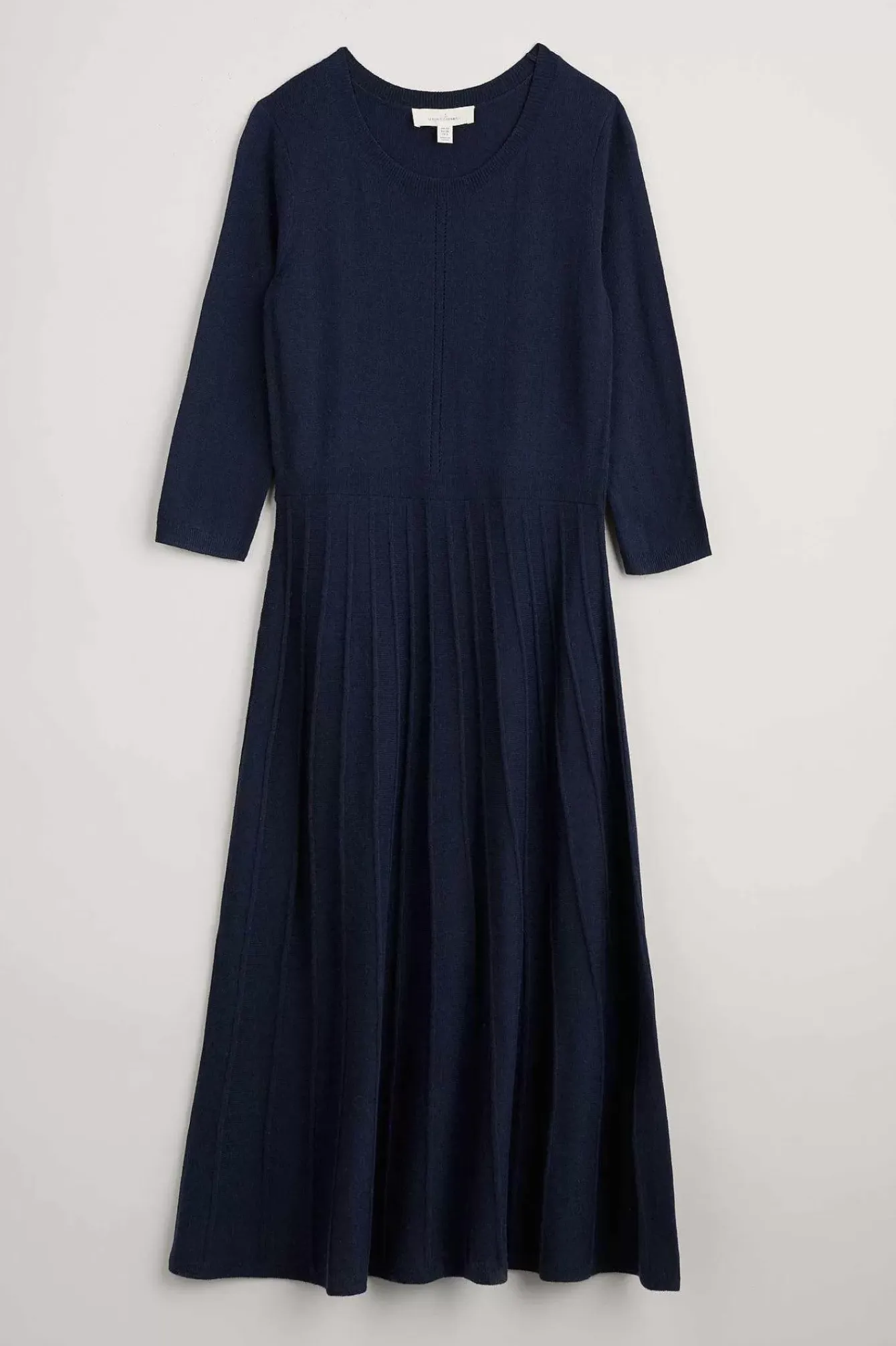 Seasalt Cornwall Dresses<Folk Song Knitted Midi Dress Maritime