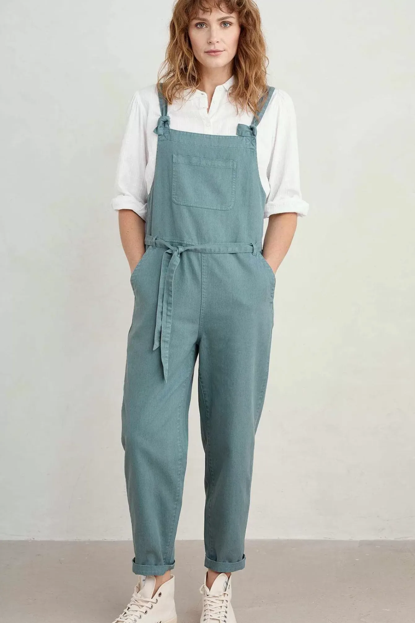 Seasalt Cornwall Trousers & Shorts<Heather Bell Tie Strap Jumpsuit Wade