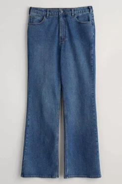 Seasalt Cornwall Trousers & Shorts<Highmore Bootcut Jeans Mid Wash