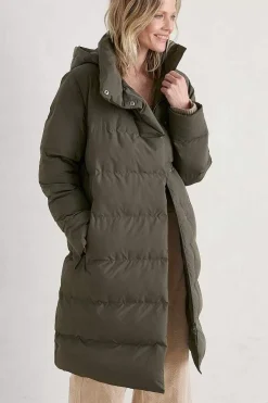 Seasalt Cornwall Coats & Jackets<Holywell Bay Waterproof Coat Moorland