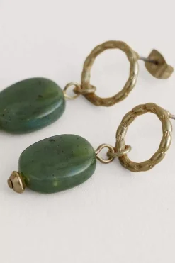 Seasalt Cornwall Jewellery<Juliot Drop Earrings Copse Brass Mix