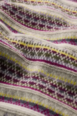 Seasalt Cornwall Knitwear<Lamorna Lane Fair Isle Cardigan Hemmick Aran Multi