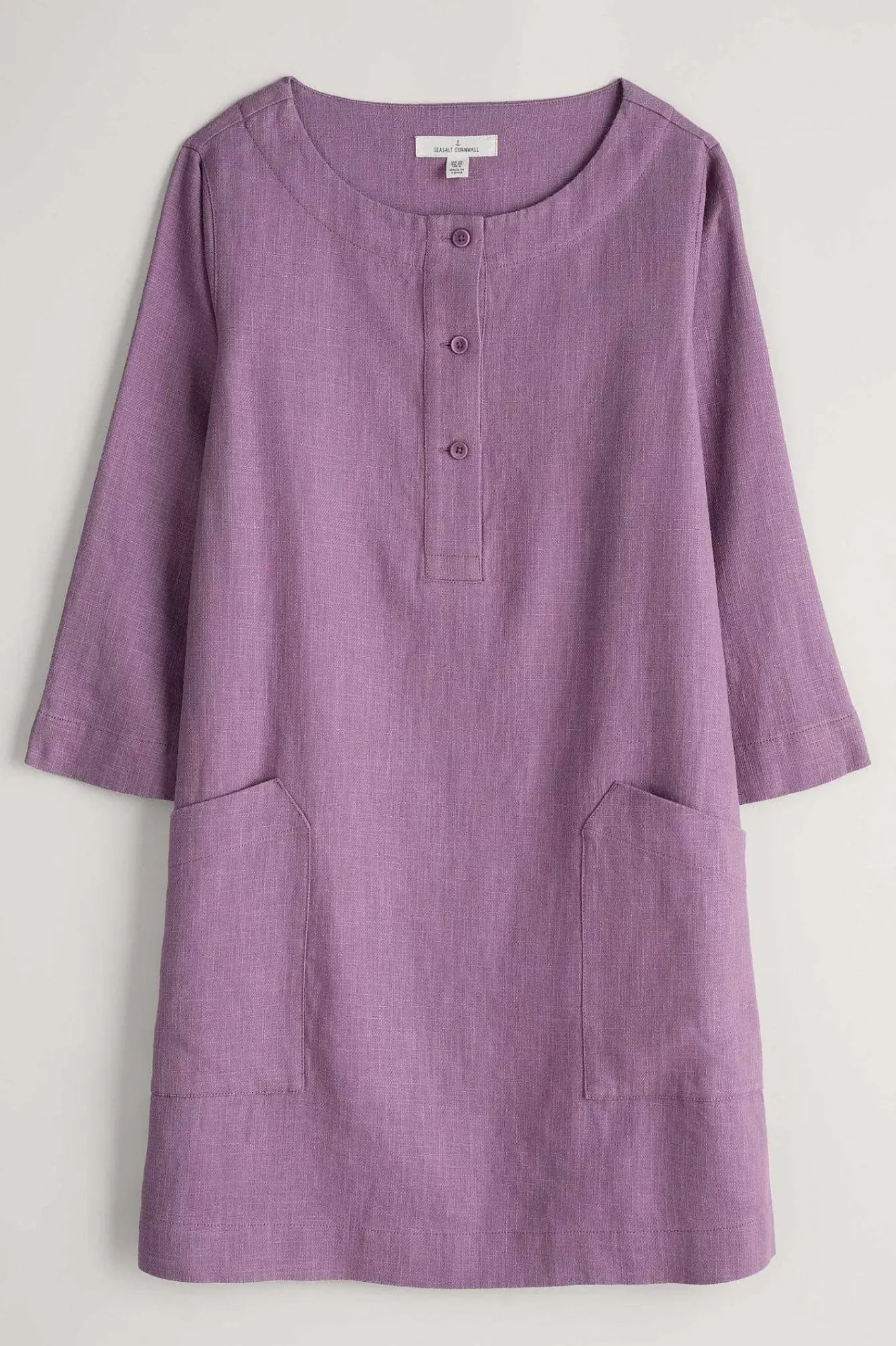 Seasalt Cornwall Tunics<Lighthouse Rock 3/4 Sleeve Tunic Verbena