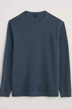 Seasalt Cornwall Tops & T-Shirts<Men's Bolitho Organic Cotton Sweatshirt Dark Ship