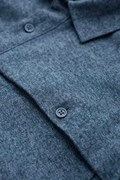 Seasalt Cornwall Tops & T-Shirts<Men's Chandlery Flannel Overshirt Squall