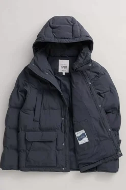 Seasalt Cornwall Coats & Jackets<Men's Gatekeeper Waterproof Puffer Coat Inkwell