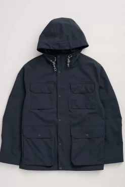 Seasalt Cornwall Coats & Jackets<Men's Porthcurno Waterproof Jacket Inkwell