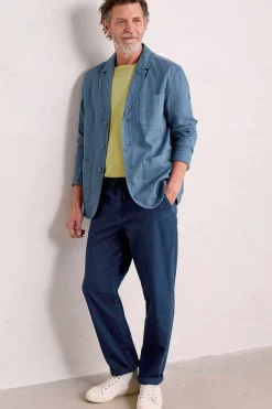 Seasalt Cornwall Trousers & Shorts<Men's Riggerman Trousers Dark Indigo