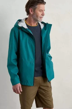 Seasalt Cornwall Coats & Jackets<Men's Sailing Time Lightweight Waterproof Jacket Lake