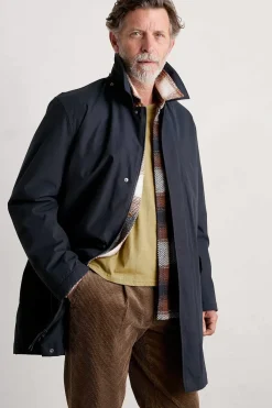 Seasalt Cornwall Coats & Jackets<Men's Stone Wave Waterproof Coat Inkwell
