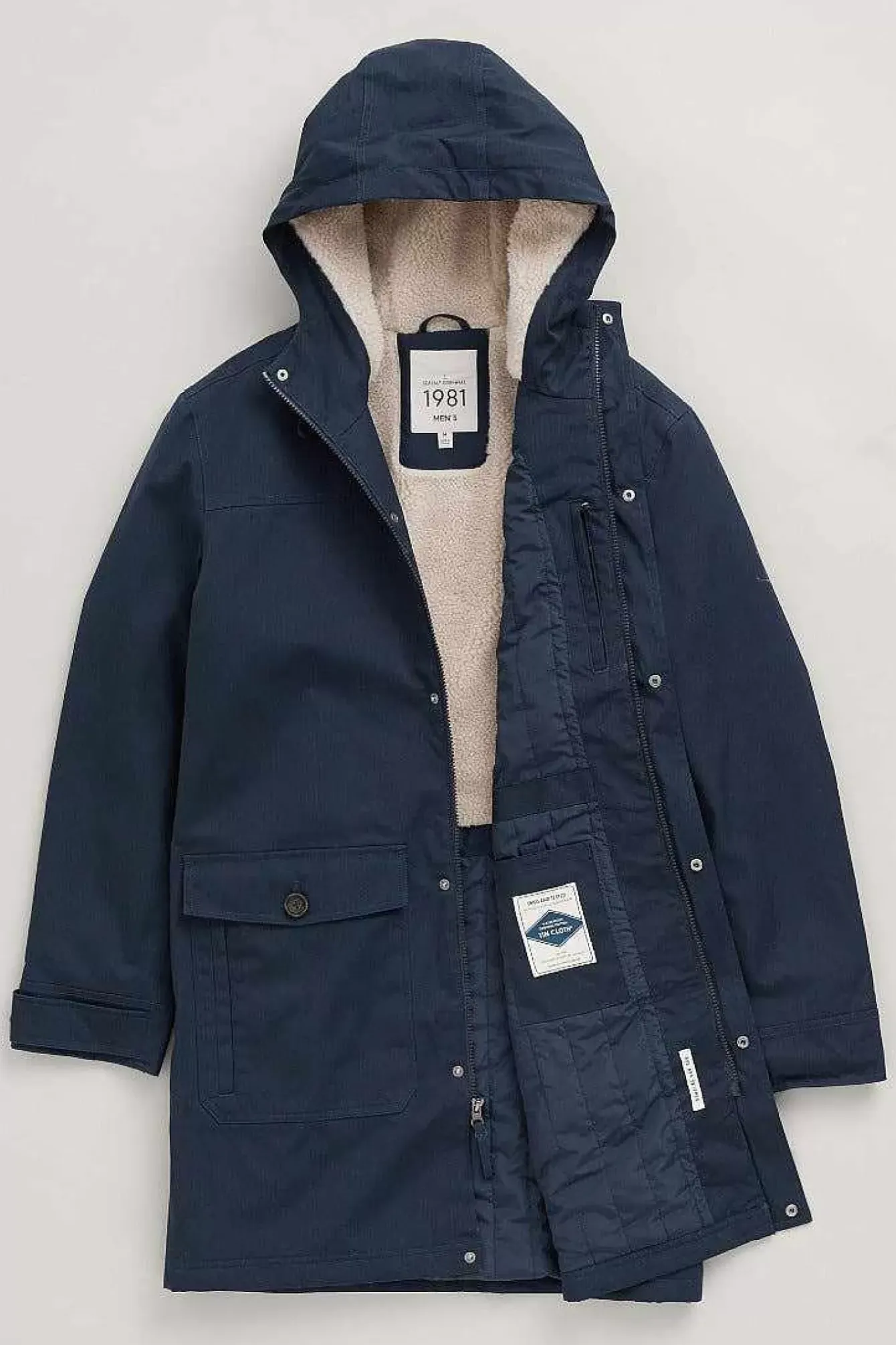 Seasalt Cornwall Coats & Jackets<Men's Tidesman Waterproof Coat Maritime