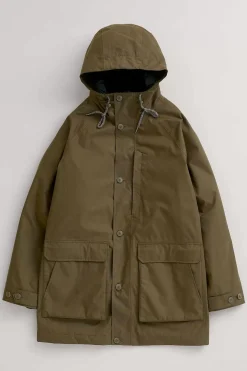 Seasalt Cornwall Coats & Jackets<Men's Tin Coast Waterproof 3 In 1 Coat Rich Olive