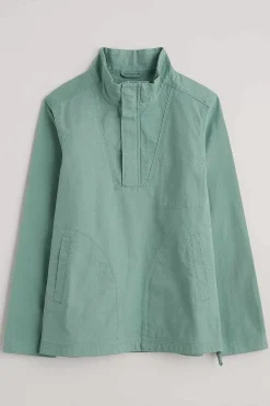 Seasalt Cornwall Tops & T-Shirts<Men's Trelew Smock Sardine