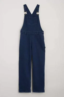 Seasalt Cornwall Trousers & Shorts<Rock Arch Dungarees Marine Overdye Tide