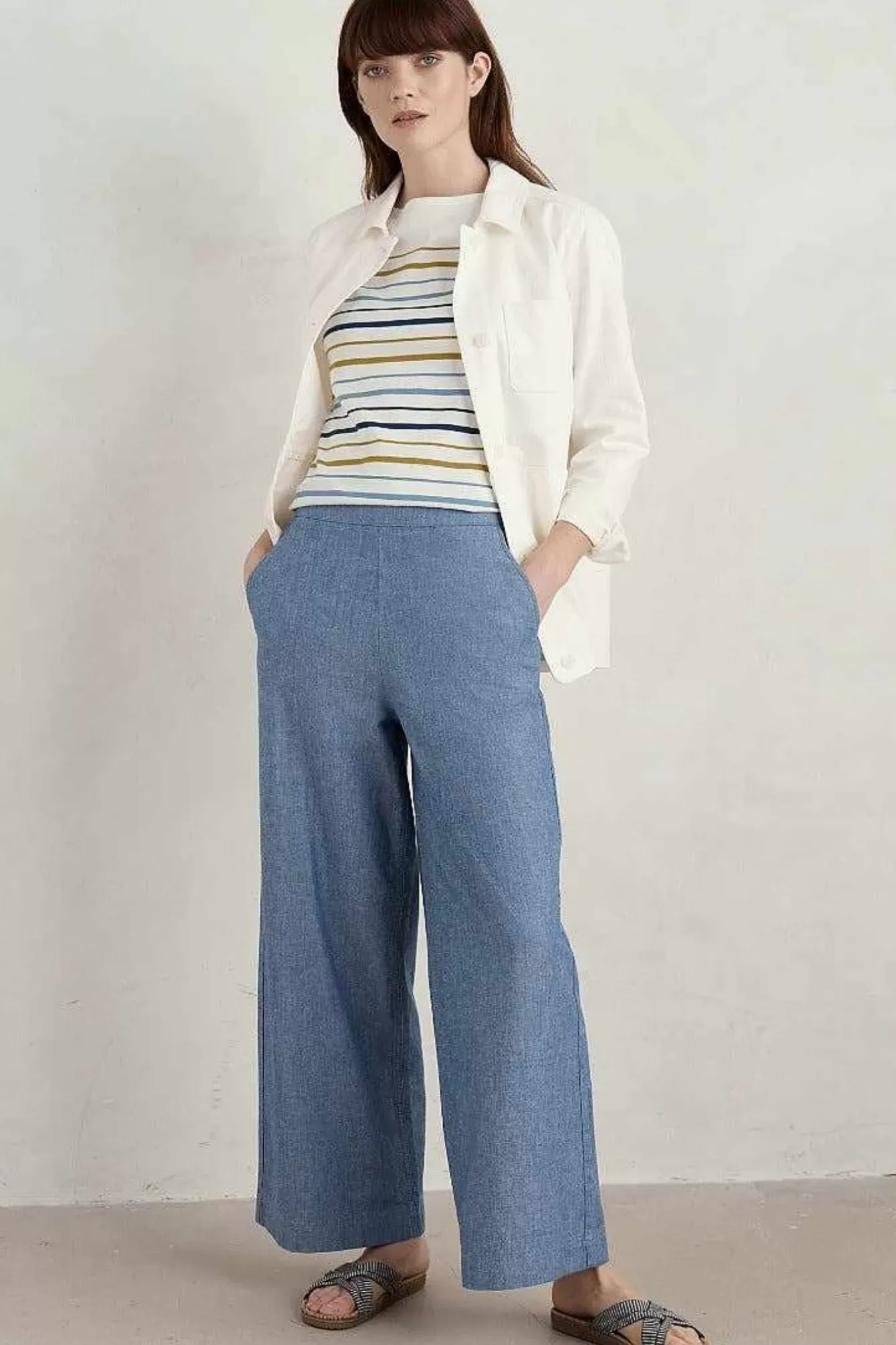 Seasalt Cornwall Tops<Sailor Top (Gots) Falmouth Tri Shore Marine