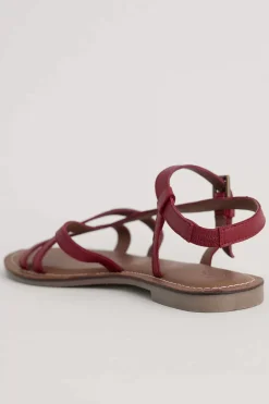 Seasalt Cornwall Sandals<Sea Step Strappy Leather Sandals Mainsail