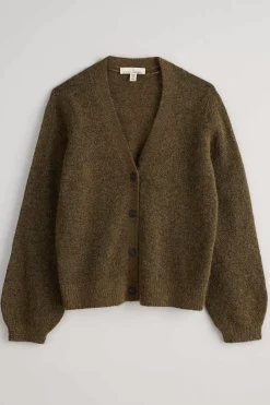 Seasalt Cornwall Knitwear<Taffle V-Neck Cardigan Laurel