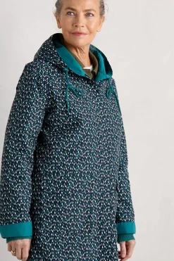 Seasalt Cornwall Coats & Jackets<The Reversible Waterproof Raincoat Rain Showers Maritime Chalk