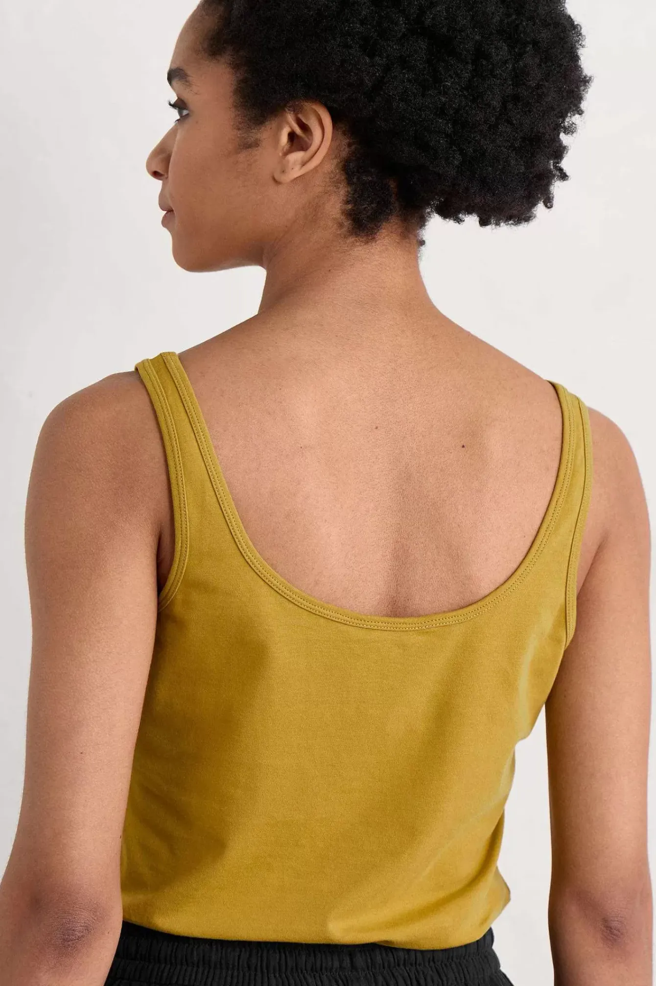 Seasalt Cornwall Tops<Tidal Drift Jersey Vest Pear