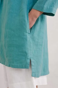 Seasalt Cornwall Tunics<Tide Clock 3/4 Sleeve Tunic Tidepool