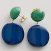 Seasalt Cornwall Jewellery<Torch Lily Drop Earrings Island Mix