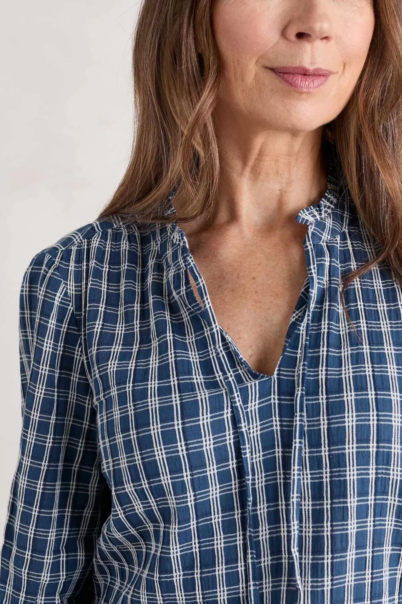 Seasalt Cornwall Tops<Winnard 3/4 Sleeve Top (Gots) Betony Squall