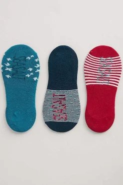Seasalt Cornwall Socks & Tights<Women's Everyday Liner Socks Pack Of 3 Cloud Pattern Mix