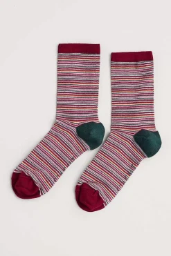Seasalt Cornwall Socks & Tights<Women's Everyday Socks Confetti Anchorage