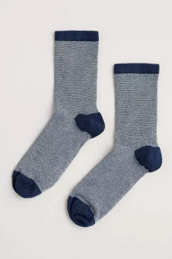 Seasalt Cornwall Socks & Tights<Women's Everyday Socks Confetti Anchorage