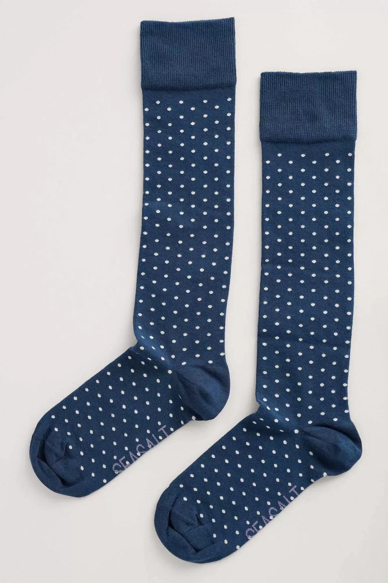 Seasalt Cornwall Socks & Tights<Women's High Mast Long Socks Ropers Onyx